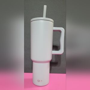 Simply Modern Grey 40oz Tumbler With Straw